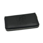 cadou dama portmoneu negru piele personalizat imagine