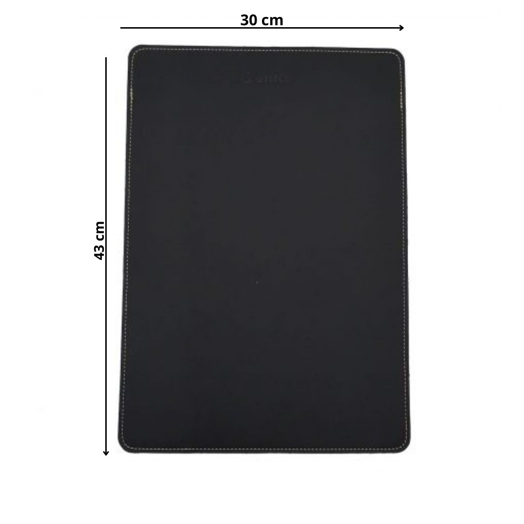 husa laptop 15 inch piele naturala neagra deschidere verticala