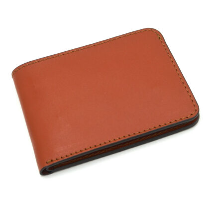 portofel barbati maro coniac personalizat piele naturala