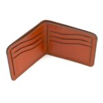 portofel barbati maro coniac personalizat piele naturala1