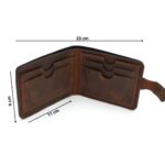 portofel barbati personalizat piele naturala crazy horse vintage