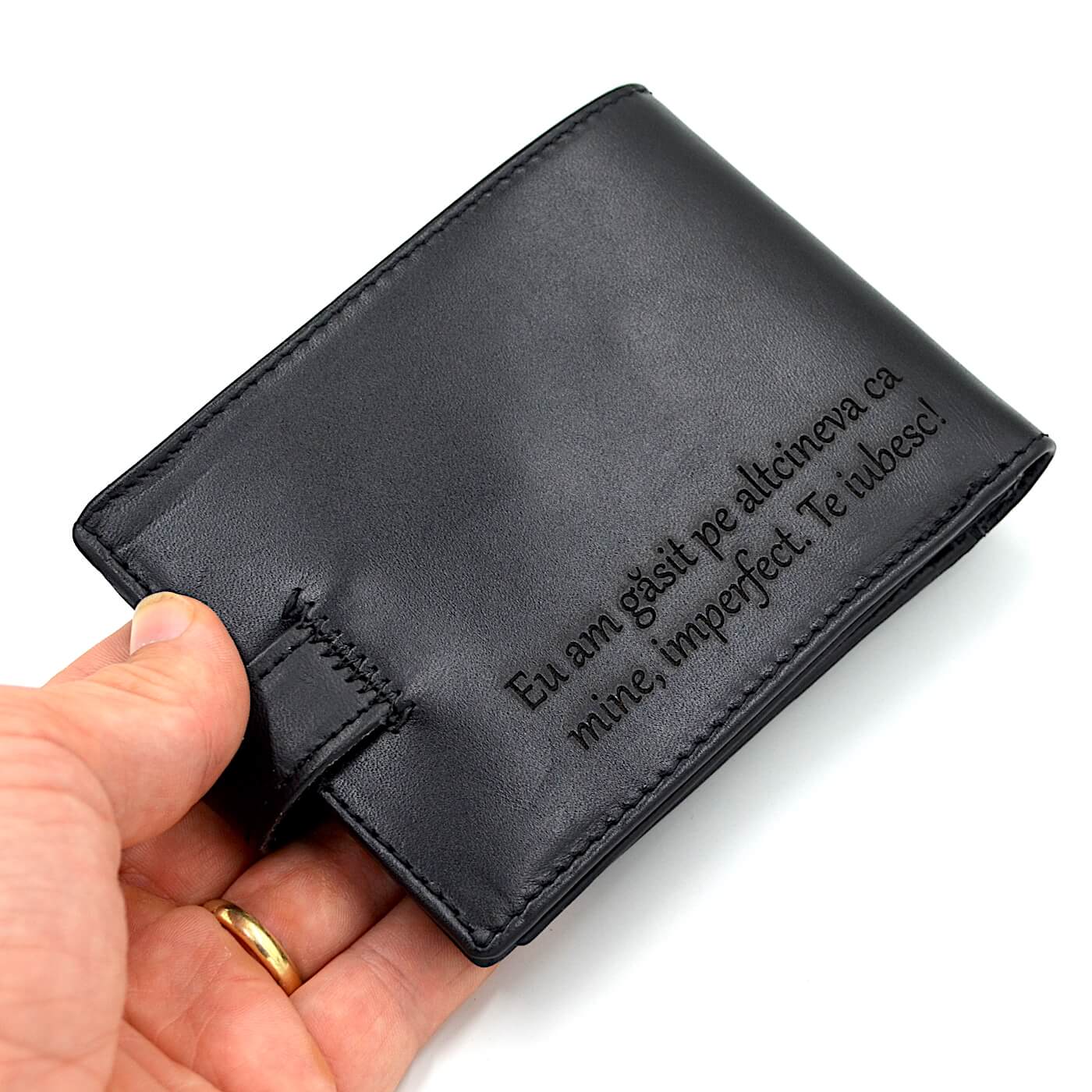 portofel barbati personalizat piele negru 1