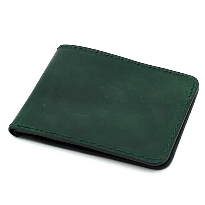 portofel personalizat cadou premium barbati piele verde1