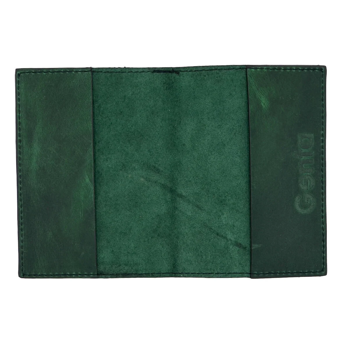 cadou husa pasaport personalizata piele verde vintage