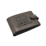 portofel barbati cadou personalizat marca auto piele maro