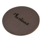 coastere pahar piele personalizate logo maro inchis1
