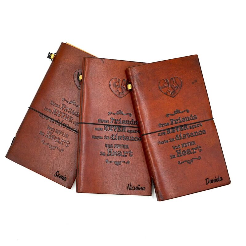 jurnal calatorie agenda personalizata TRUE FRIENDS