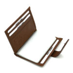 cadou barbati portcard personalizat miniportofel barbati piele maro inchis2