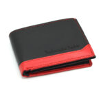 portofel barbati piele negru rosu personalizat2