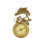 busola retro in husa piele cadou personalizat2