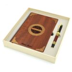 set cadou personalizat agenda si pix cutie cadou1