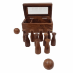 cadou copii joc bowling mini cutie lemn personalizata4