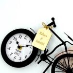 ceas ornamental bicicleta eticheta personalizata