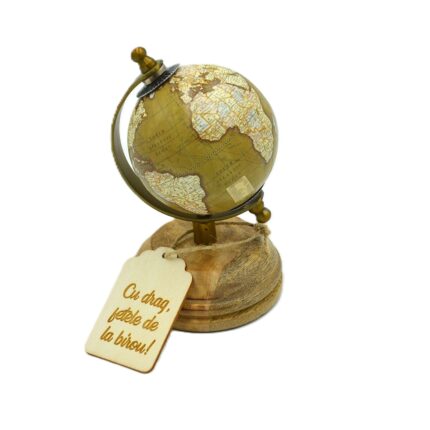 glob decorativ eticheta personalizata1