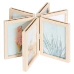 set 6 rame photo frame din lemn 10x15 cm