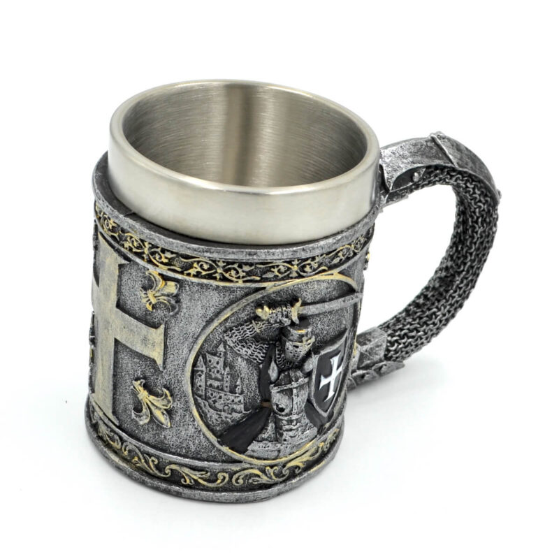 cana medievala din otel cadou vintage