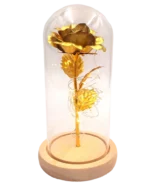 lampa trandafir golden rose led